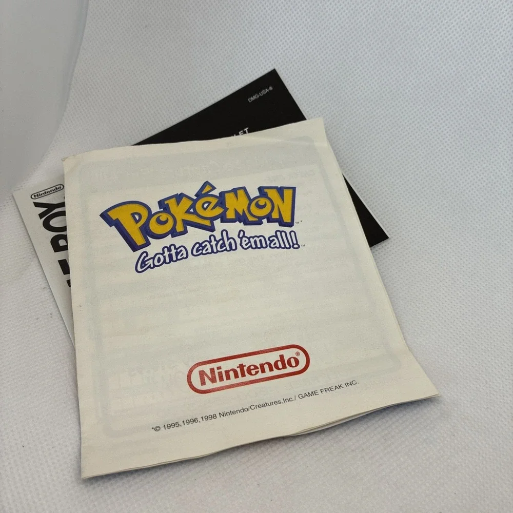 Pokemon Blue Red Game Boy Nintendo Power Player's Guide Offer Insert Only No Box